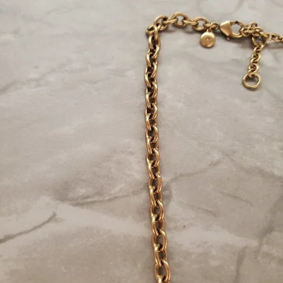 💖 J.Crew White Rhinestones Crystals Cluster Statement Necklace 💖 - Picture 8 of 16